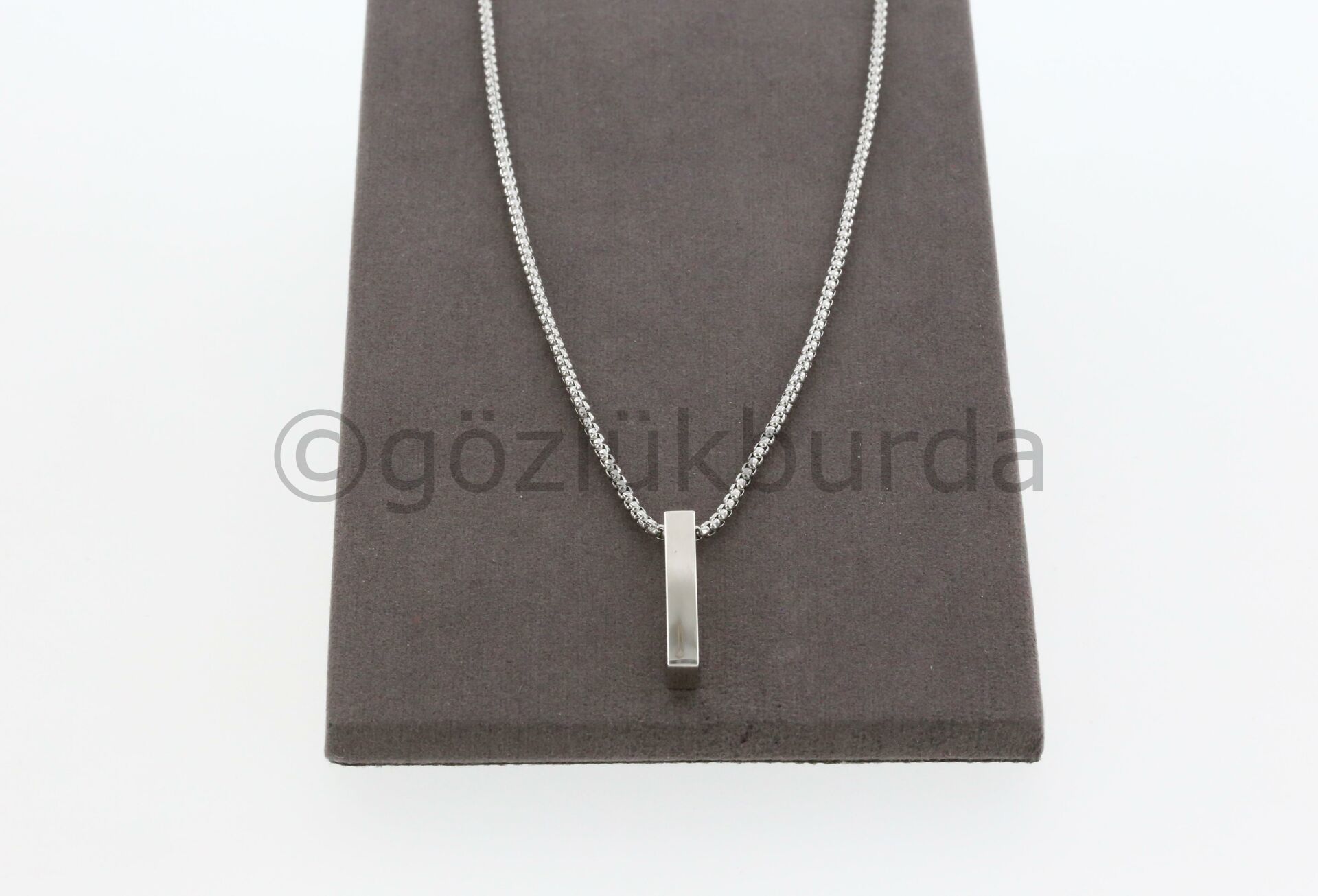 OSSE ERKEK KOLYE GÜMÜŞ