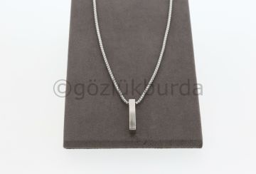 OSSE ERKEK KOLYE GÜMÜŞ